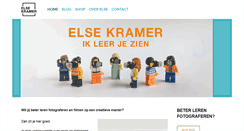 Desktop Screenshot of elsekramer.nl